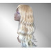 Peruca cu breton wave blonde 